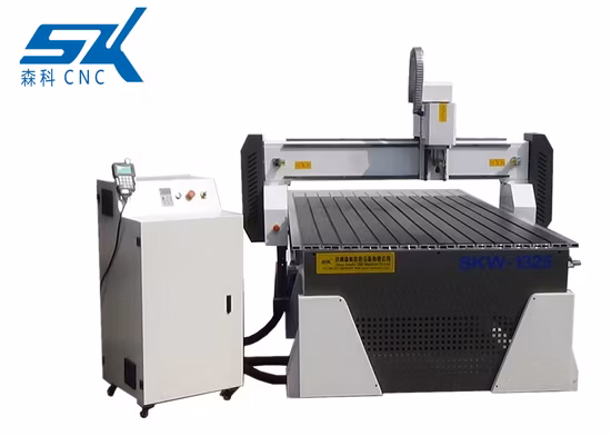 Jinan 1325 Enrutador CNC para trabajo en madera Grabado 3D y tallado Máquina de gabinete de madera