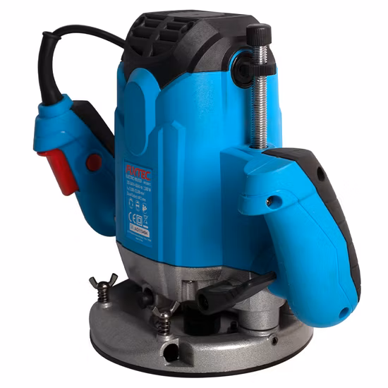 Enrutadores CNC de madera eléctrica Fixtec de 2000 W, máquina de mesa, enrutador de madera de inmersión eléctrica con borde