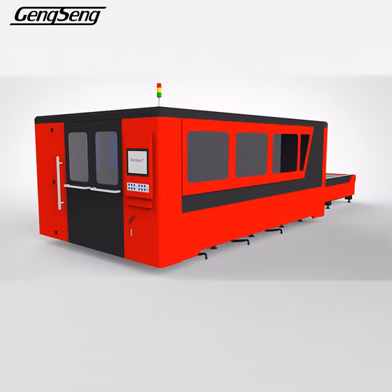 Máquina de corte por láser de fibra de plataforma de intercambio para acero, aluminio, cobre, latón, chapa gruesa, corte resistente