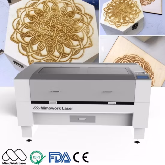 Grabadora y cortadora láser CNC 4050 de 40/80 W para artesanías en madera