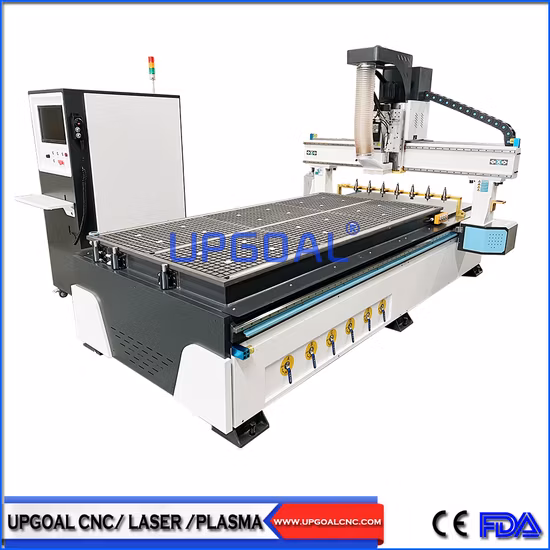 1300*2500mm 6.0kw herramientas automáticas que cambian la máquina enrutadora CNC para carpintería con controlador Syntec 60CB/servomotor/8 Uds herramientas que cambian 20% de descuento